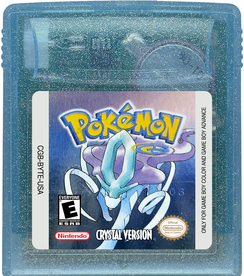Pokémon - Crystal Version cartridge